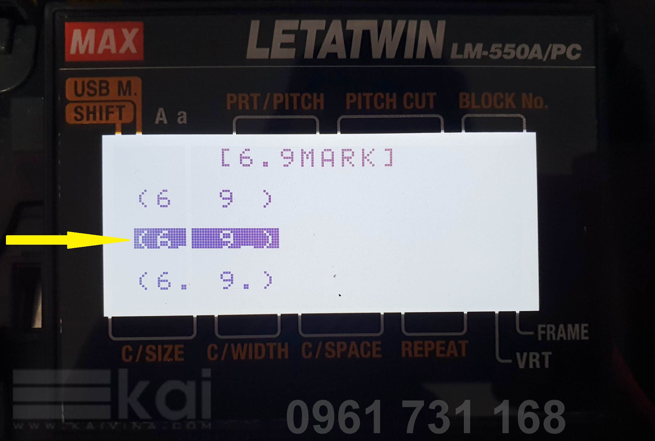 Cài đặt IN phân biệt "6, 9" cho máy in đầu cốt LETATWIN LM-380, LM-390, LM-550