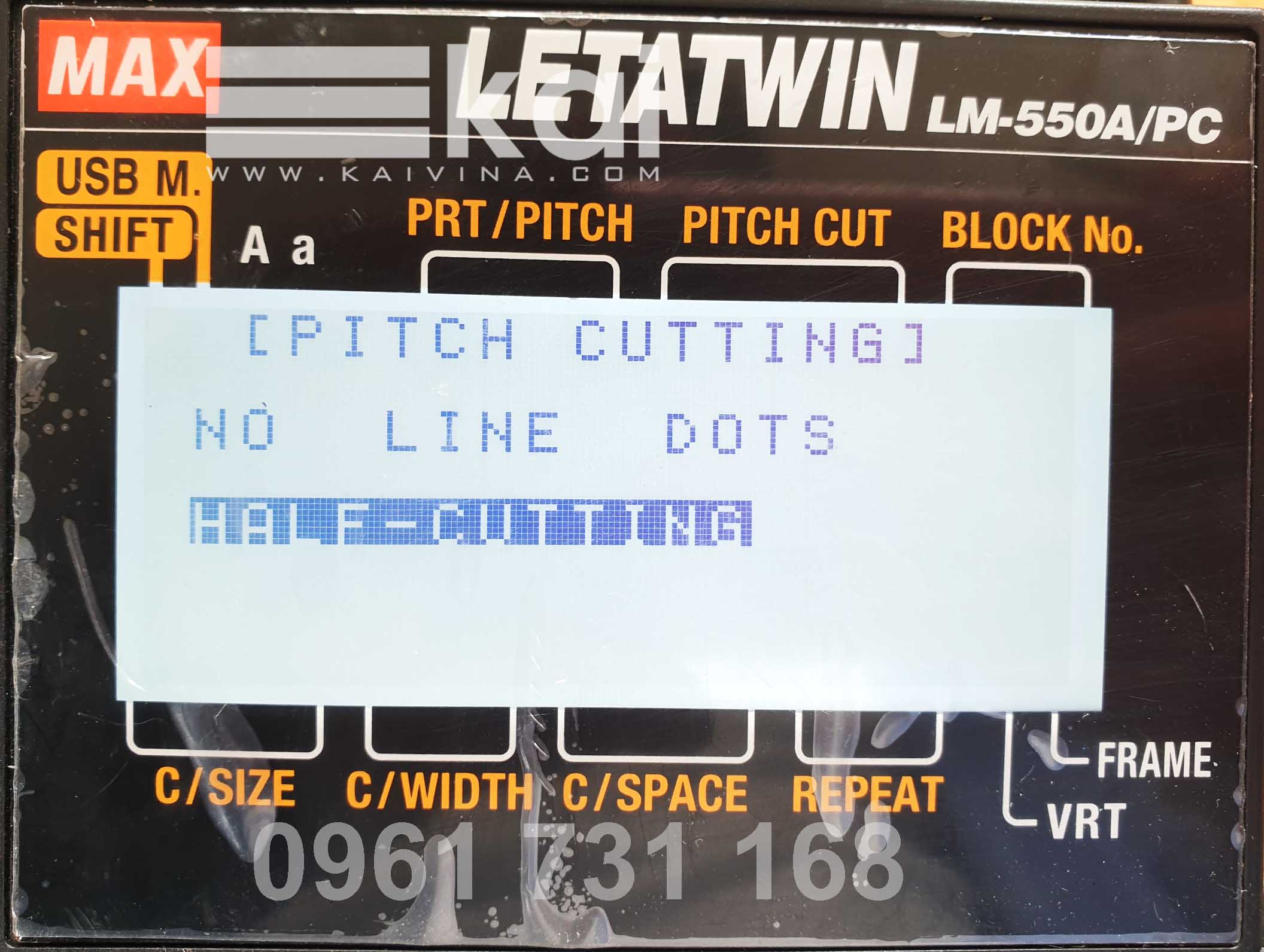 Hướng dẫn cài đặt chế độ cắt 1 nửa ống, không cắt